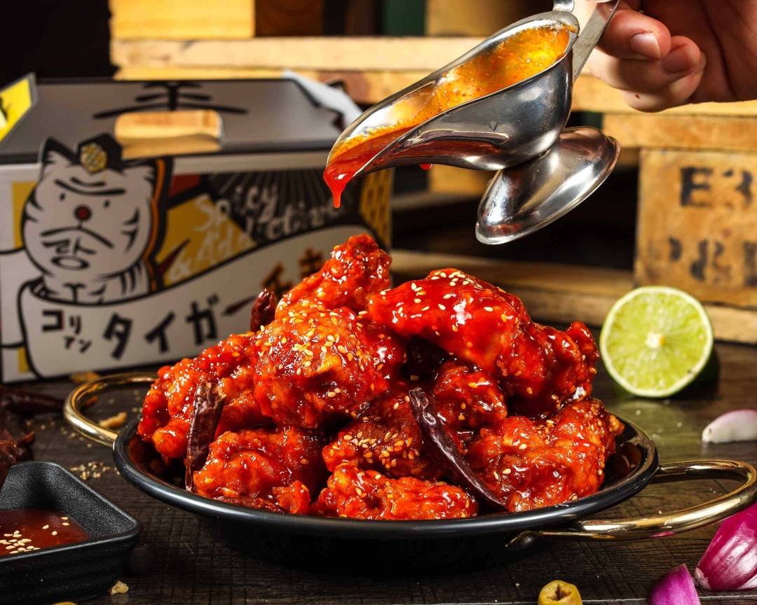 上陸！】コリアンタイガーチキン Honey＆Spicy 浅草店 Korean Tiger