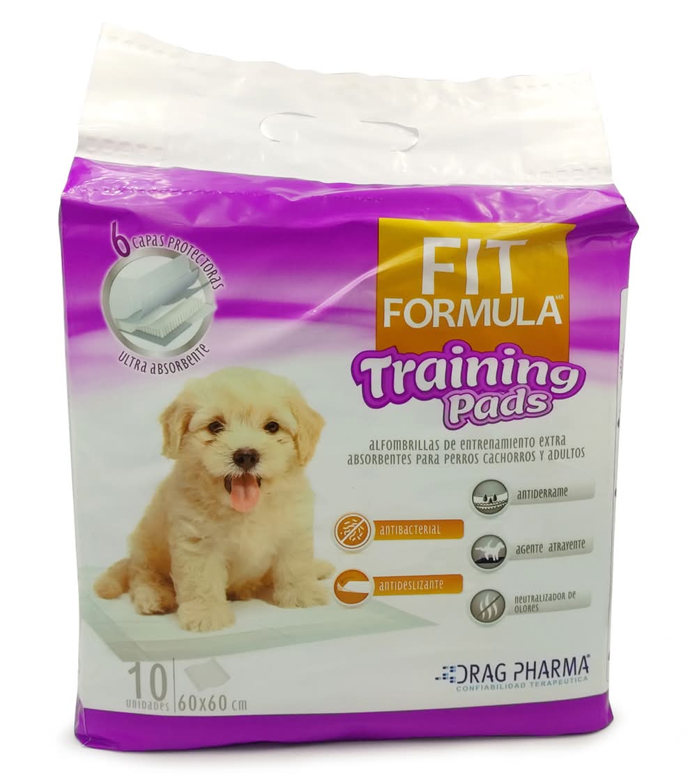 Fit Formula · Alfombrilllas higiénicas para perros (10 un)