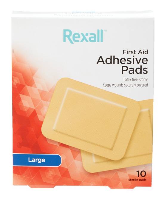 Rexall Adhesive Sterile Pads L (10 units)