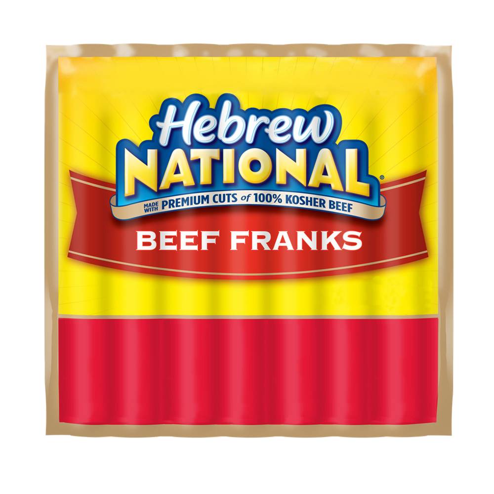 Hebrew National Beef Franks (4 ct, 12 oz)