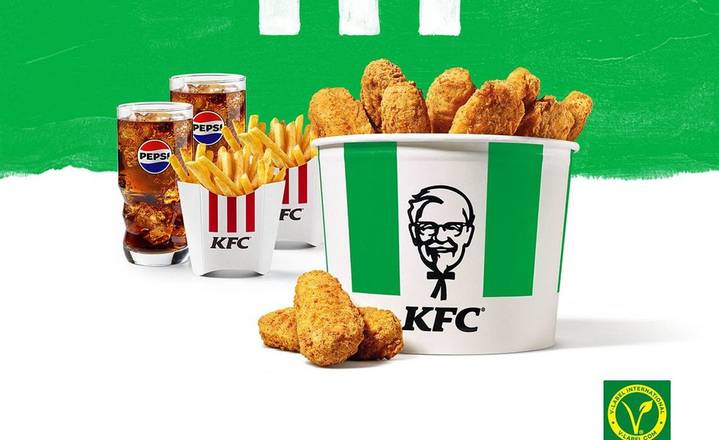 Bucket meal 10 Veggie Tenders L