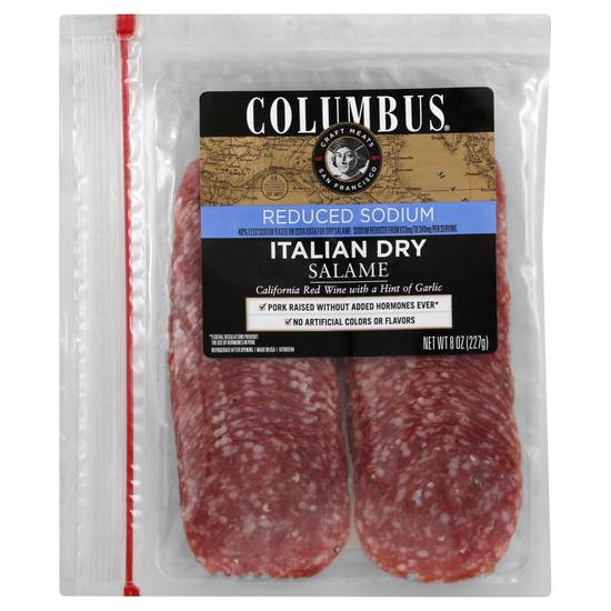 Columbus Reduced Sodium Italian Dry Salame