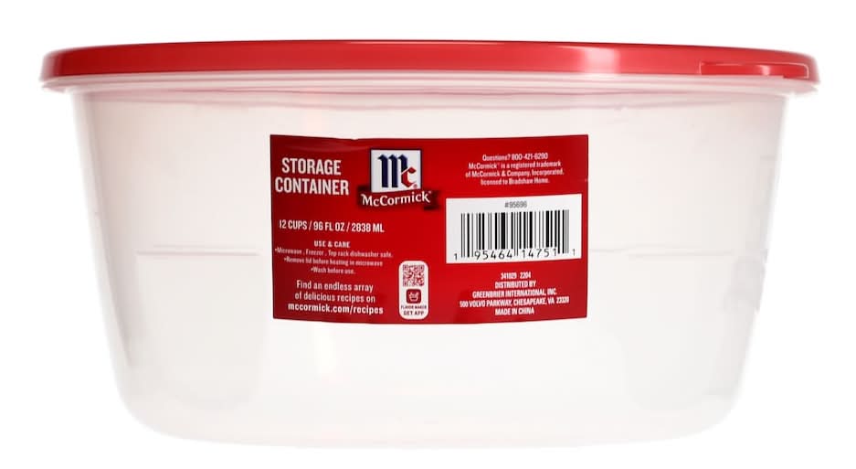 McCormick Round Food Storage