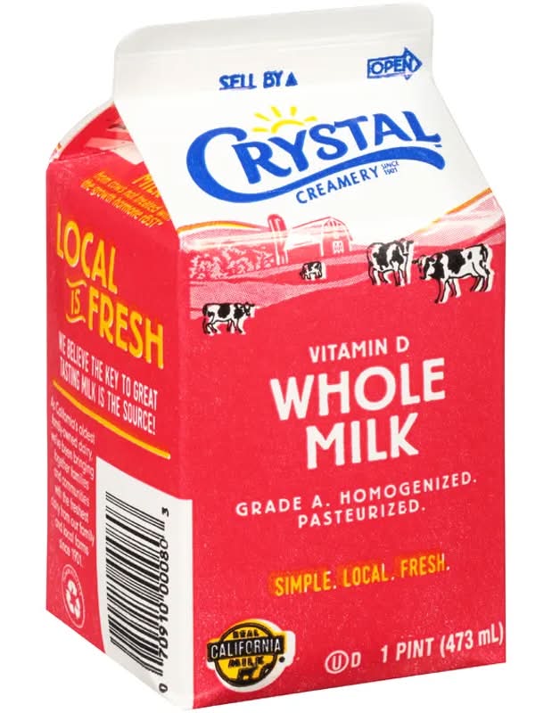 Crystal Creamery Vitamin D Whole Milk