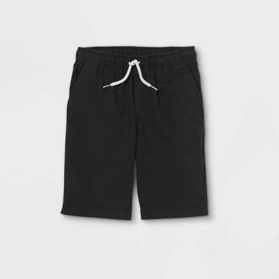 Cat & Jack Playwear At the Knee Pull on Lightweight Shorts, Men, XL, Black