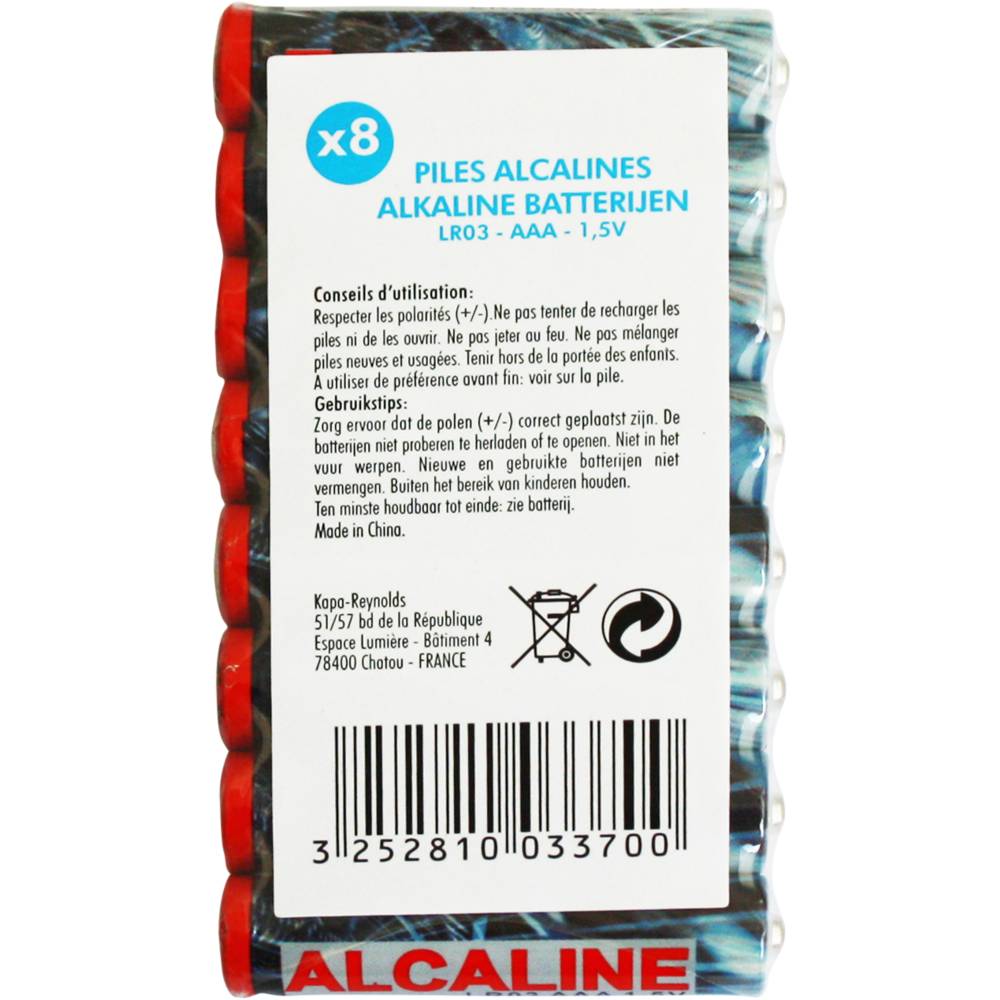 Alcaline - Piles alcalines lr03 premier prix