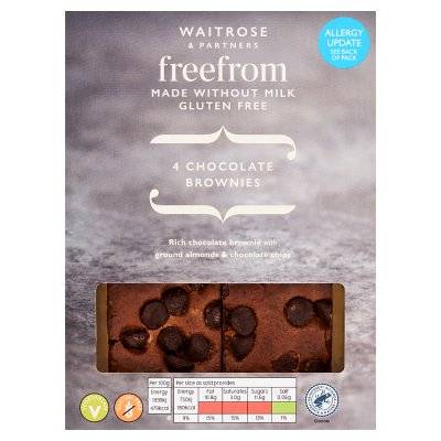 Waitrose & Partners Free From Chocolate Brownies (150g)