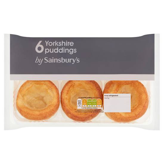 Sainsbury's Yorkshire Puddings x6 132G