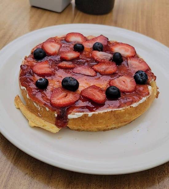 Waffle Cheesecake 🍰