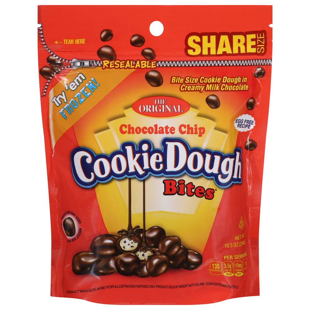 Cookie Dough Bites Bite Size, Chocolate Chip (10.5 oz)