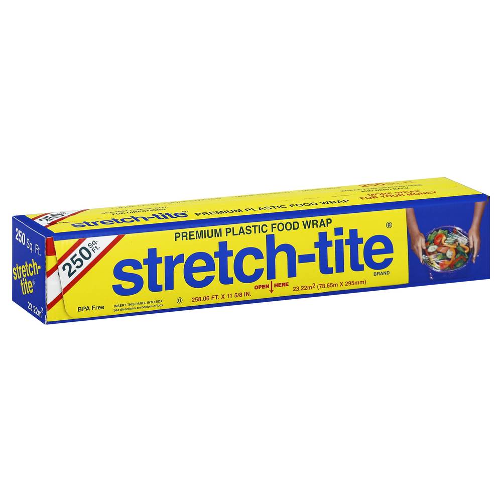 Stretch-Tite Plastic Food Wrap (1 roll)