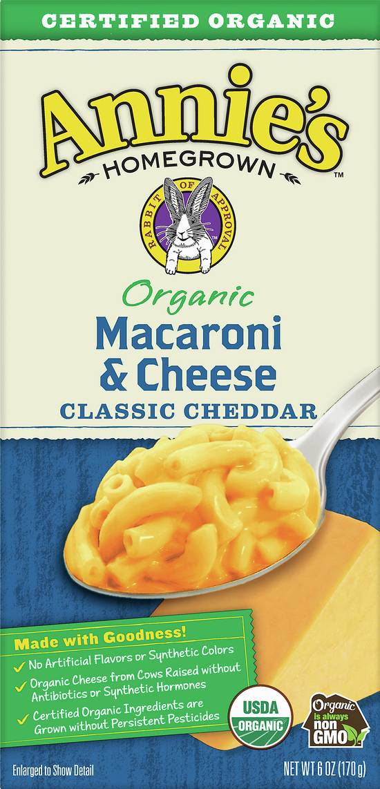 Annie's Macaroni & Cheese Classic Cheddar