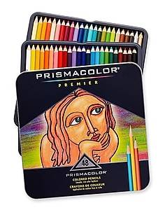 Prismacolor Premier Colored Pencils, Assorted Colors, 48/Box (3598T)