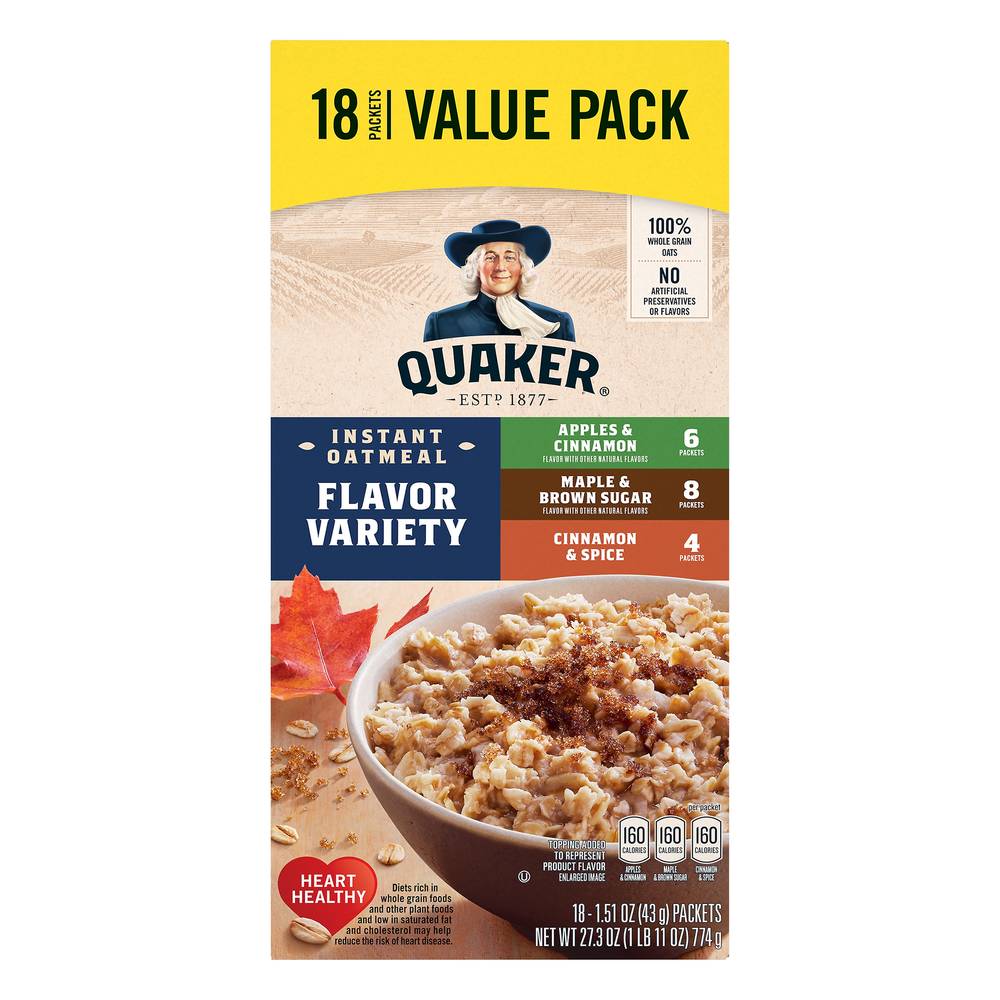 Quaker Instant Oatmeal (assorted)