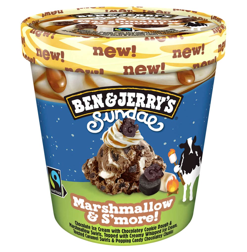 Ben&Jerry - Sundae Marshmallow, 427 ml