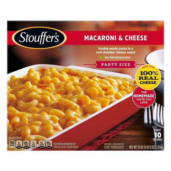 Stouffer's Party Size Macaroni & Cheese Frozen Meal