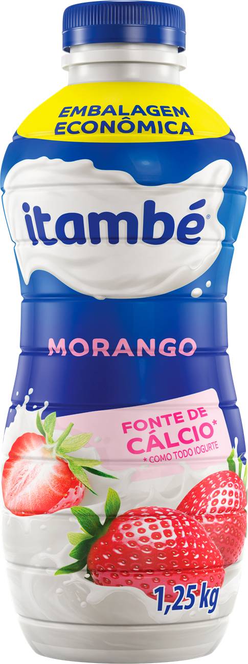 Itambé iogurte com preparado de fruta sabor morango (1,15kg)