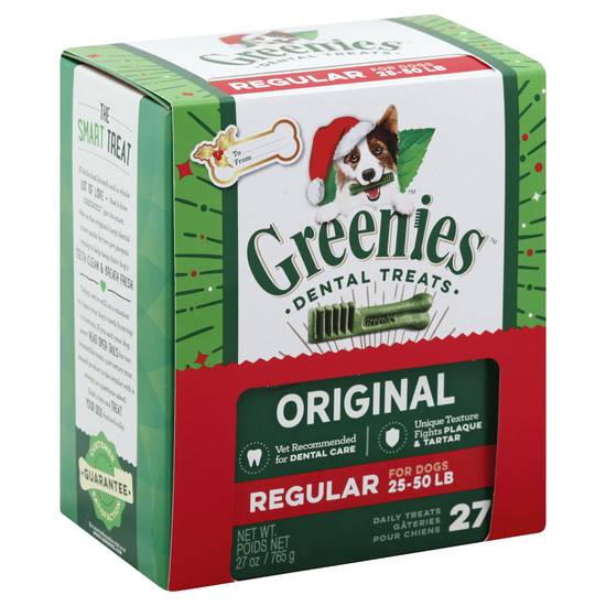 Greenies Original Daily Treats For Dogs (27 ct)