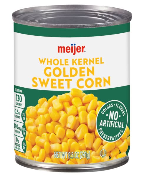 Meijer Whole Kernel Golden Sweet Corn (8.5 oz)