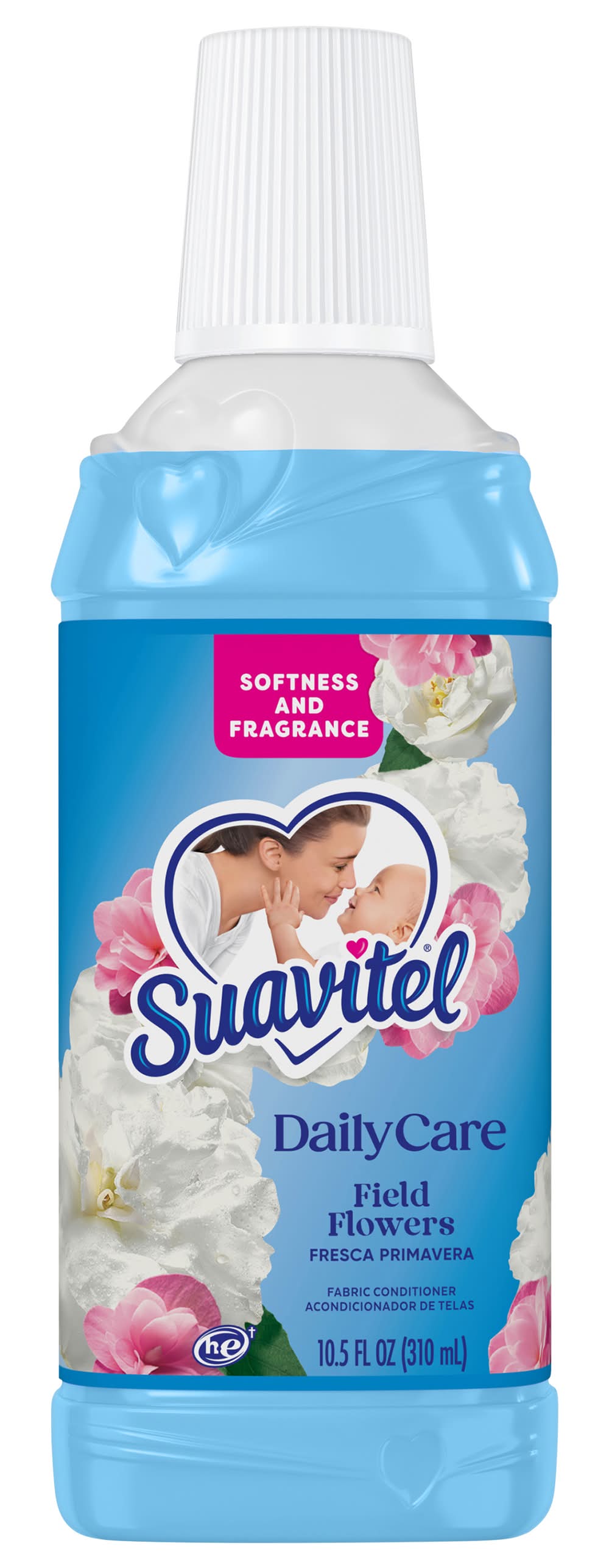 Suavitel Daily Care Fabric Conditioner, Field Flowers (10.5 fl oz)