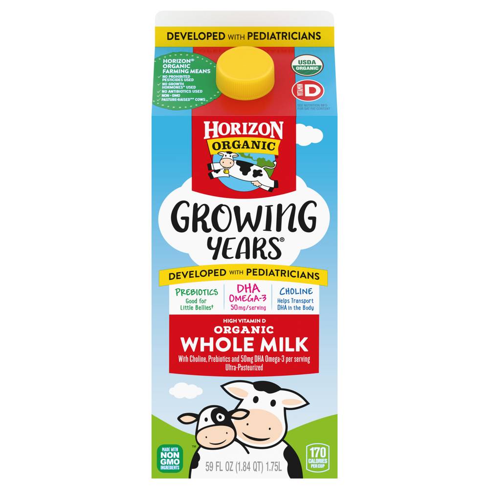 Horizon Organic Growing Years Whole Milk (0.5 gal)