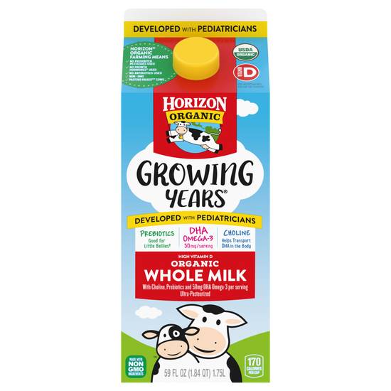 Horizon Organic Growing Years Whole Milk (0.5 gal)
