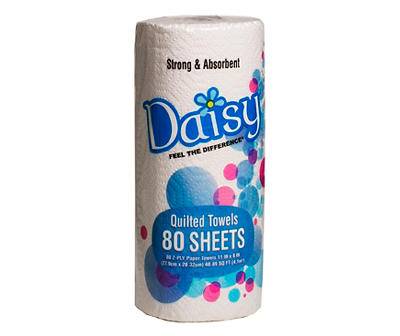 Daisy Quilted Paper Towels (11 in * 8 in)