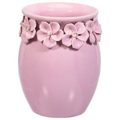 Debi Lilly Design Rose Garland Small Pink Mason Jar - Each