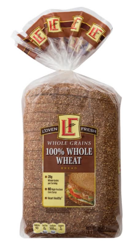 L'oven Fresh 100% Whole Wheat Bread