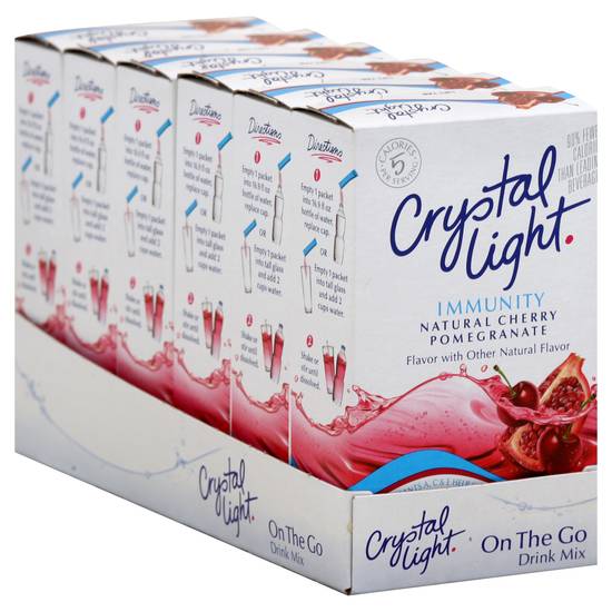 Crystal Light Cherry Pomegranate Drink Mix (10 ct, 0.11 oz)