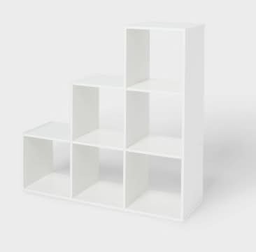 Brightroom Cube Book Shelf, White