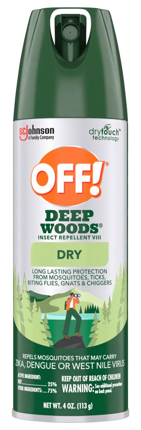 Off! Deep Woods Insect Repellent Liquid For Flies 4 Oz
