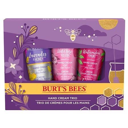 Burt's Bees Hand Cream Trio Holiday Gift Set (1 oz, 3 ct)