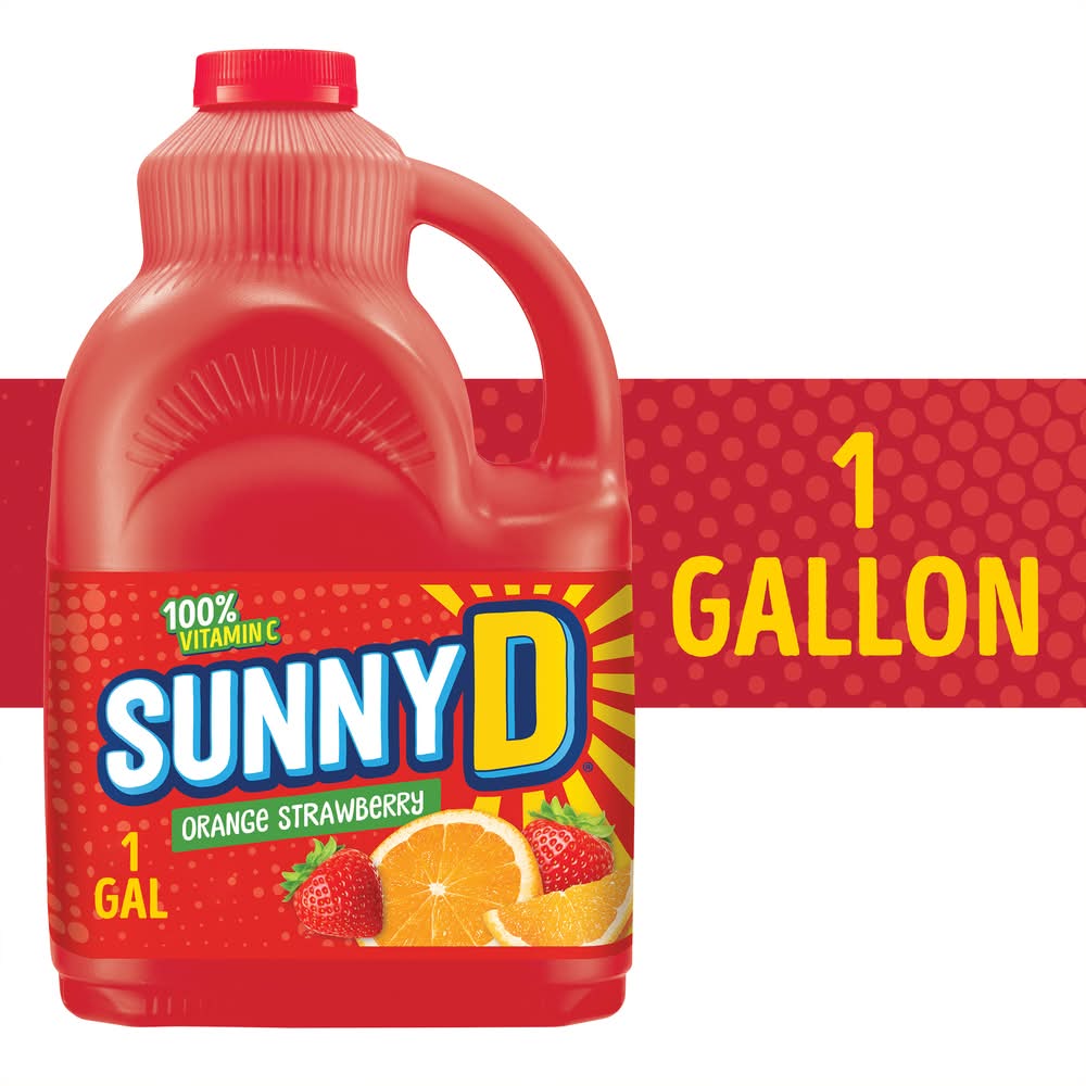 Sunny D Citrus Punch, Orange Strawberry (3.78 L)