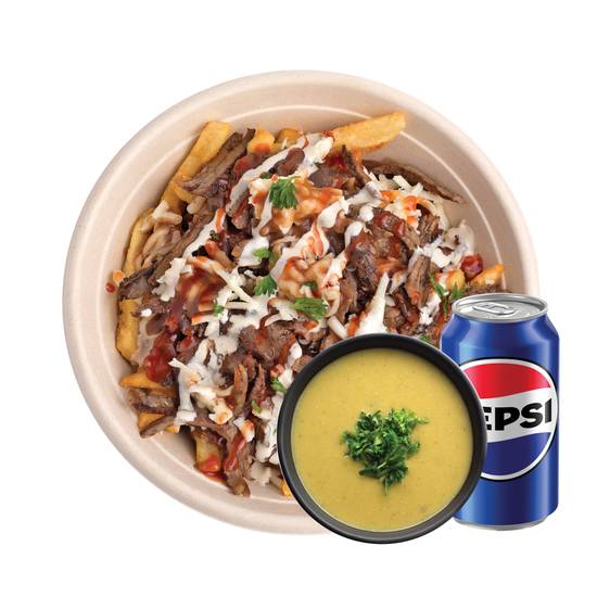 Beef Shawarma Poutine Combo