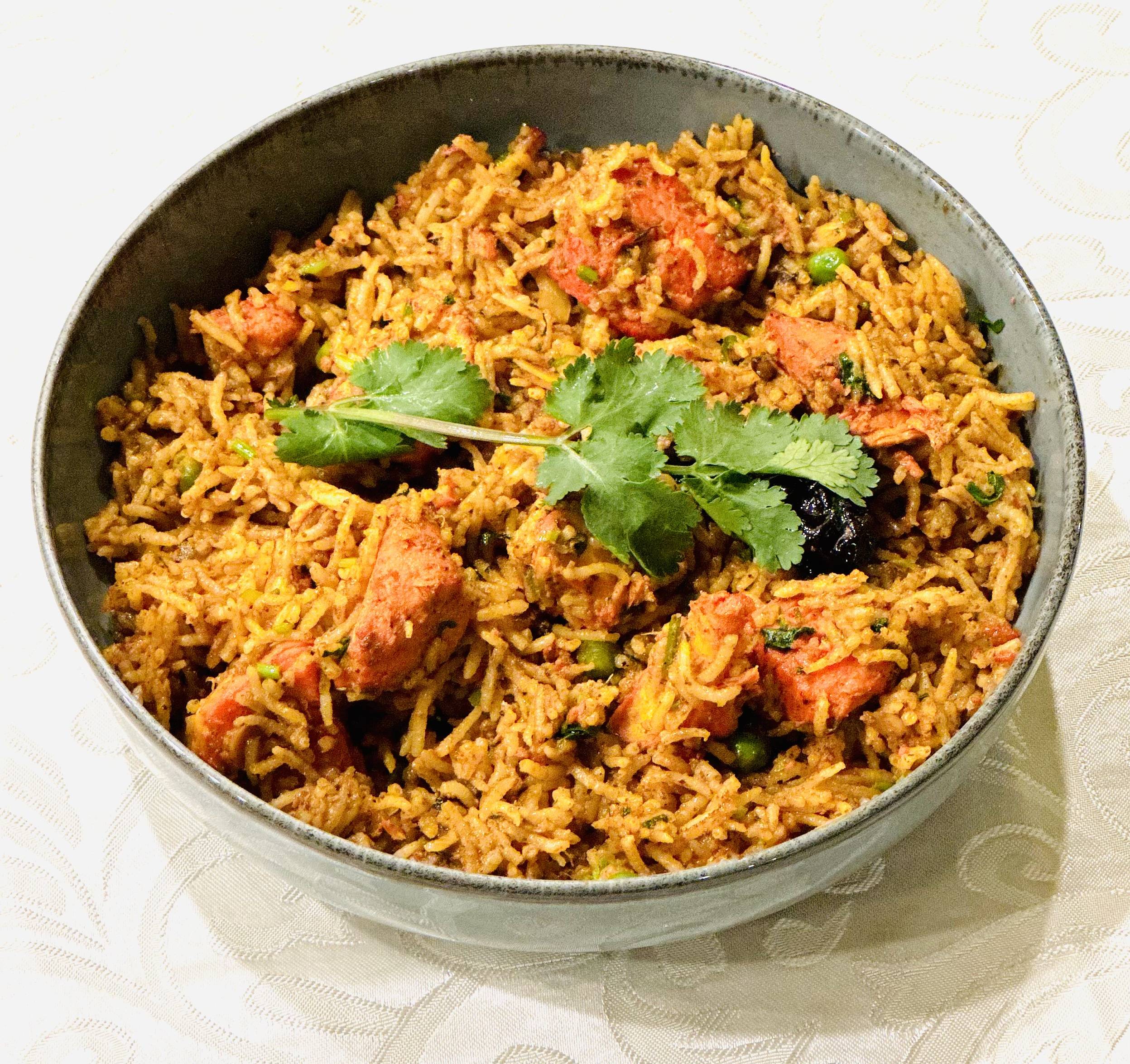 Poulet biryani