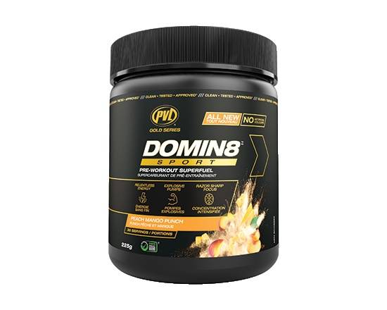 Pvl Domin8 Sport Pre Workout Superfuel (255 g)