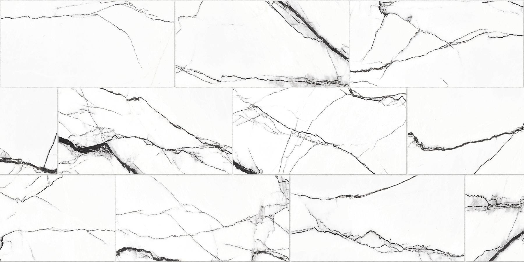 allen + roth Thunder White 12-in x 24-in Matte Porcelain Marble Look Floor and Wall Tile (1.94-sq. ft/ Piece) | 1103685