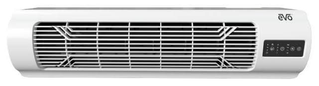 Evo Low Profile Oscillating Window Fan Air Circulator