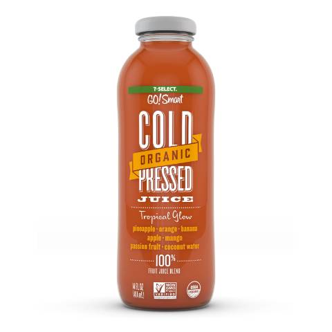 7-Select Organic Cold Pressed Tropical Glow 14oz