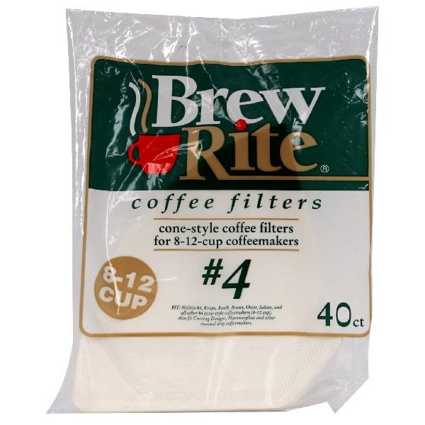 Brew Rite Cone-Style Coffee Filters