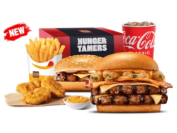 Medium Grill Masters Double Spicy Chipotle Angus Hunger Tamers