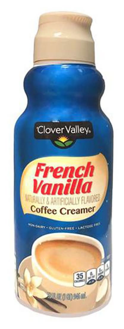 Clover Valley Coffee Creamer, French Vanilla (32 fl oz)