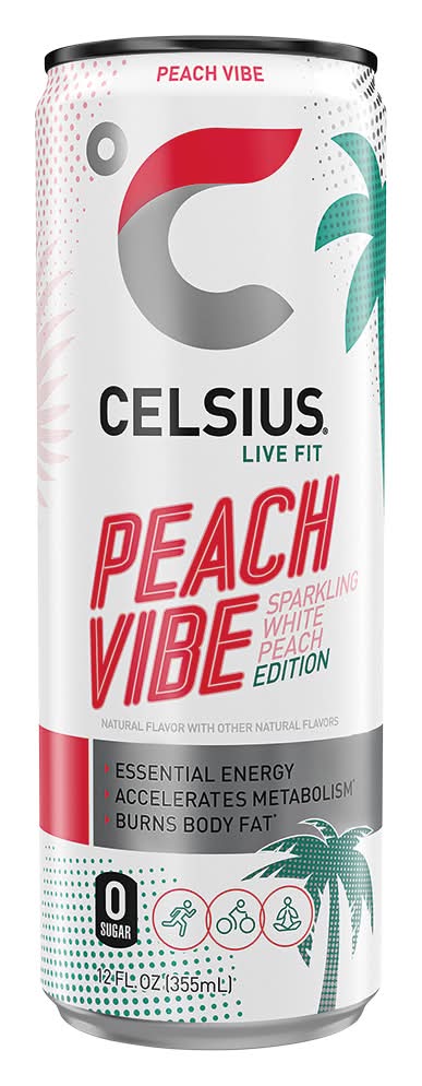 Celsius Sparkling Peach Vibe