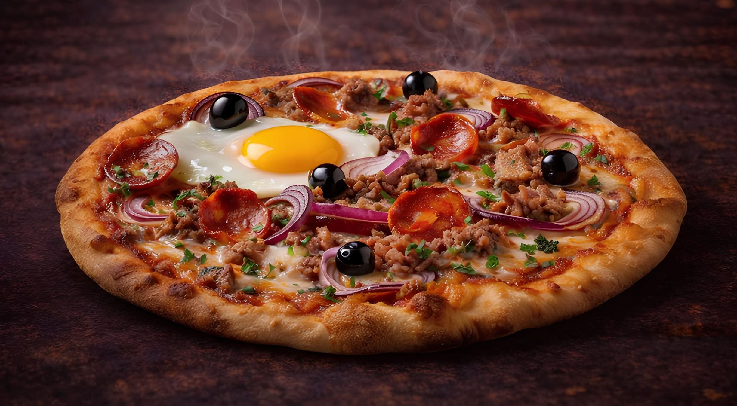 🍕 Pizza Mexicaine | L’Intense Mix Grill & Œuf Fondant