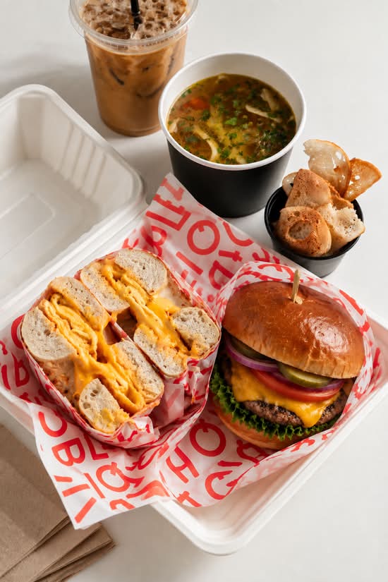 BQ bagels, burgers and bar