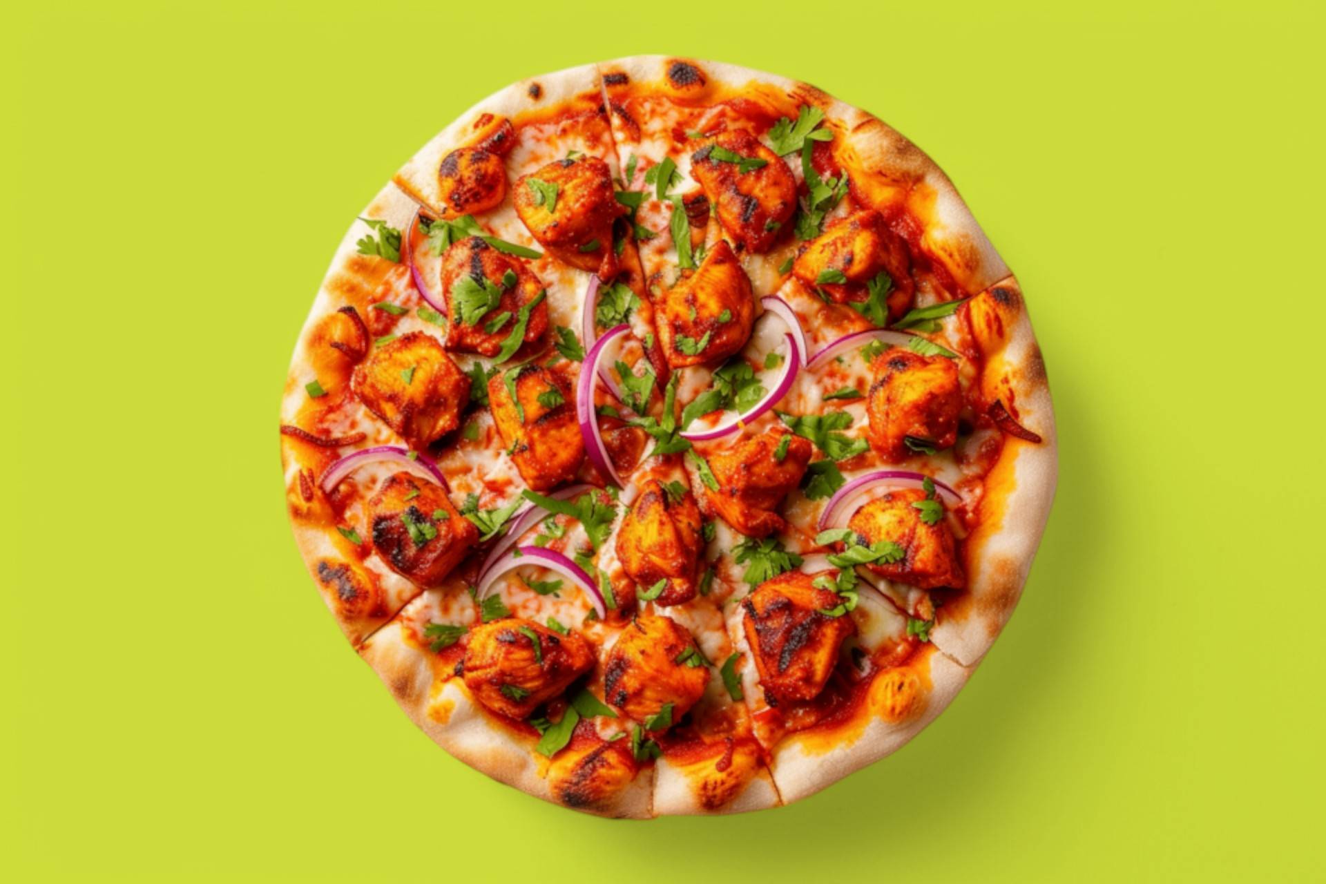 🍅🧀Pizza indienne tandoori🍅🧀