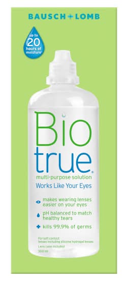 Bausch + Lomb Biotrue Multi-Purpose Contact Lens Solution (300ml)