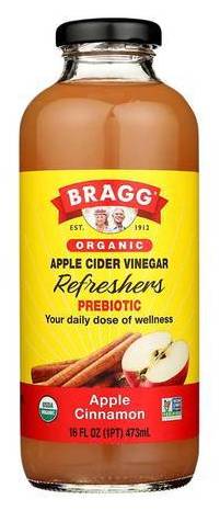 Bragg Org. Apple Cider Vinegar Drink - Apple - Cinnamon - 16 oz.
