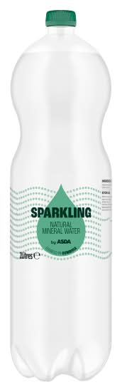 ASDA Sparkling Natural Mineral Water (2L)